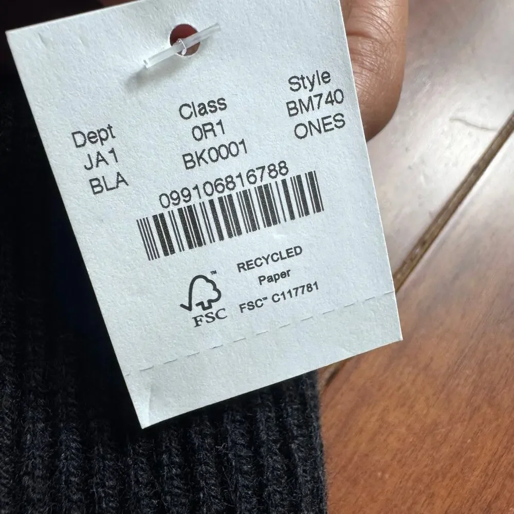J. Crew Women's Cashmere Tech-Touch Gloves Black Winter Tech Warm BM740 NWT